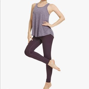Women Yoga All Tied Up Tank Shirts Open Back